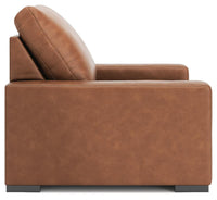 Auvelle Oversized Chair in Caramel