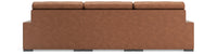 Auvelle 3-Piece Sectional Sofa in Caramel