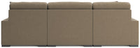 Auvelle 3-Piece Sectional with Double Chaise in Sable