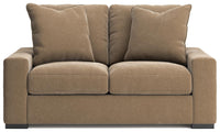 Auvelle Loveseat in Sable