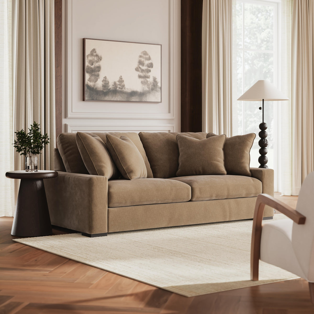 Auvelle Sofa in Sable