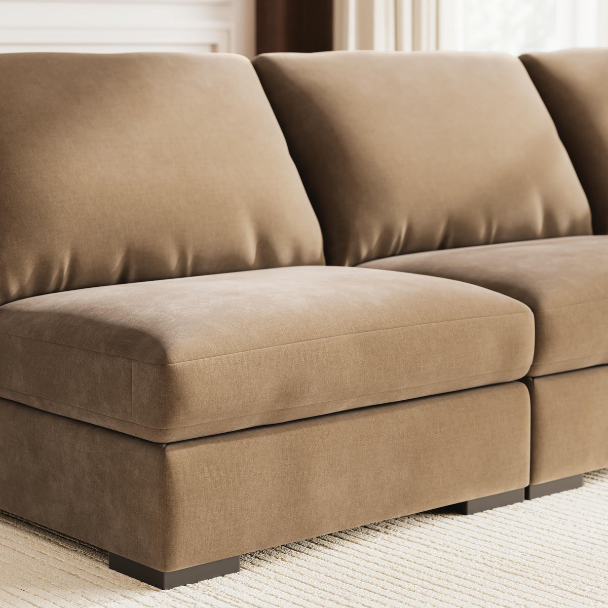 Auvelle 4-Piece Sectional in Sable Default