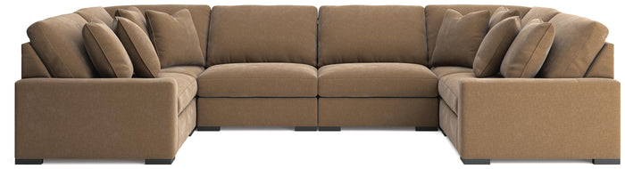 Auvelle 6-Piece Sectional in Sable