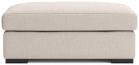 Auvelle Ottoman in Oyster