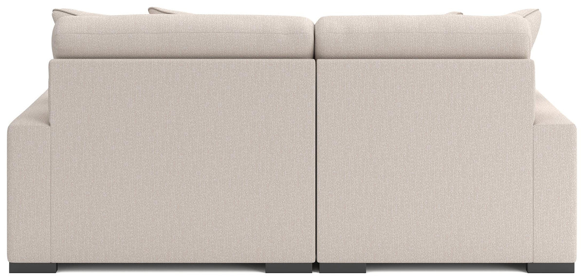 Auvelle 2-Piece Sectional with Chaise in Oyster