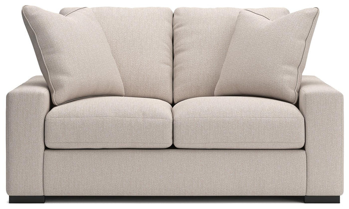 Auvelle Loveseat in Oyster