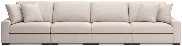 Auvelle 4-Piece Sectional Sofa in Oyster