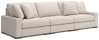 Auvelle 3-Piece Sectional Sofa in Oyster