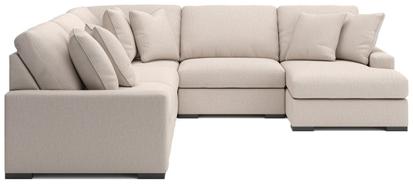 Calden 5-Piece Sectional with Chaise