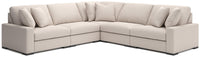 Auvelle 5-Piece Sectional in Oyster