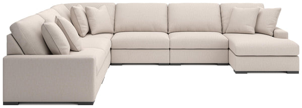 Calden 6-Piece Sectional with Chaise