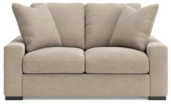 Auvelle Loveseat in Oatmeal