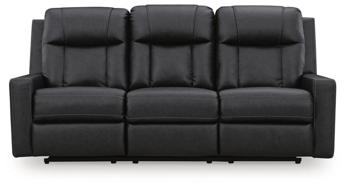 Draymoor Reclining Sofa in Carbon
