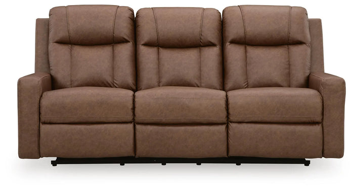 Draymoor Reclining Sofa in Caramel