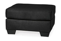 Calder Ottoman in Black