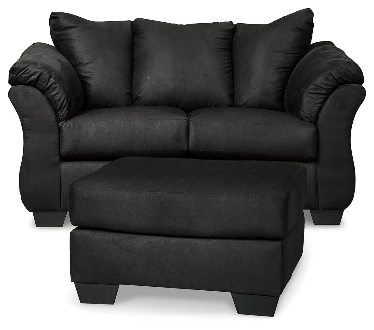Calder Loveseat and Ottoman