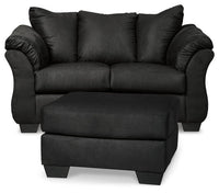 Calder Loveseat and Ottoman
