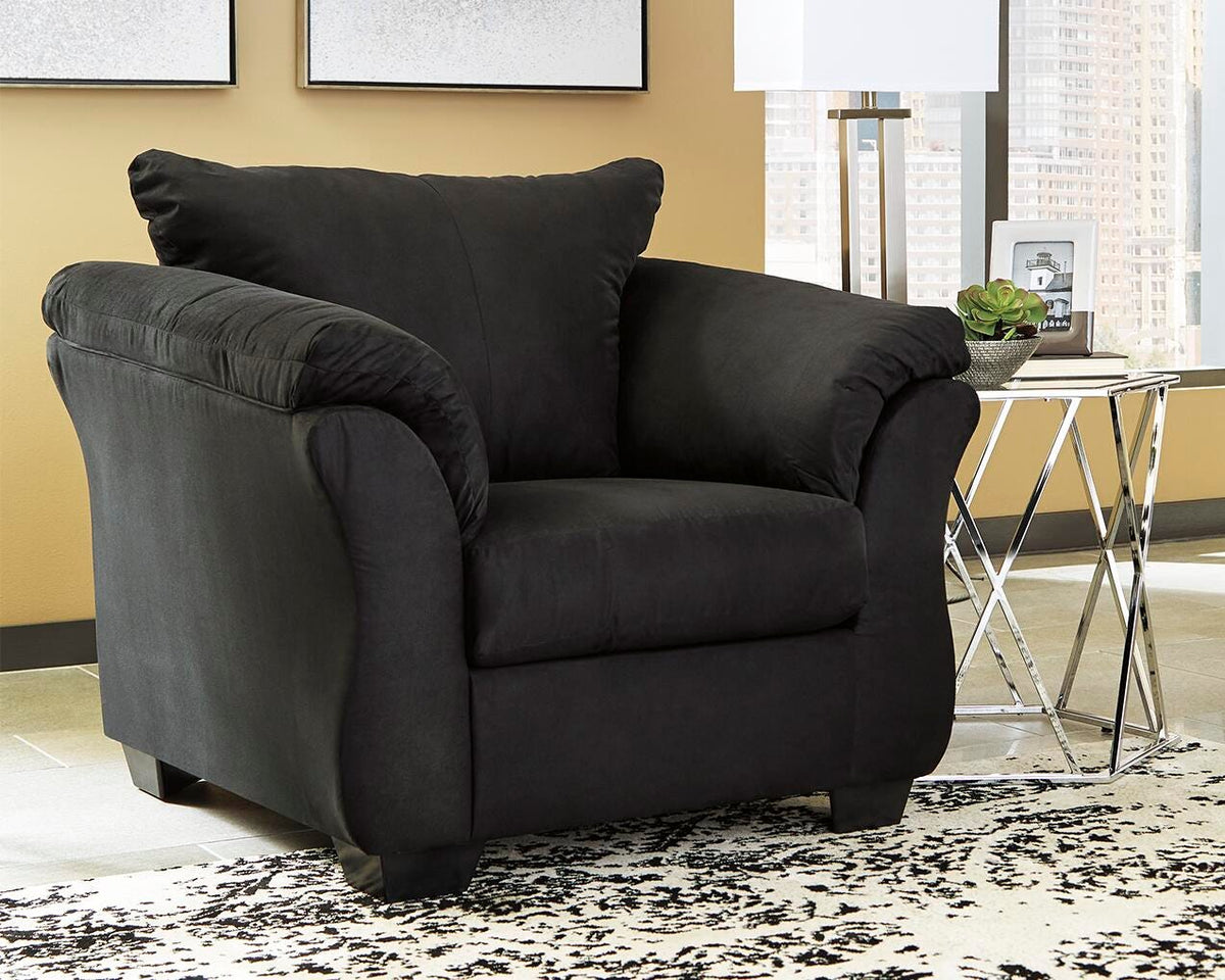 Calder Sofa Chaise with Sofa and Chair