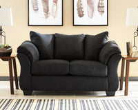 Calder Loveseat and Ottoman