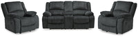 Vantor Reclining Loveseat and 2 Recliners
