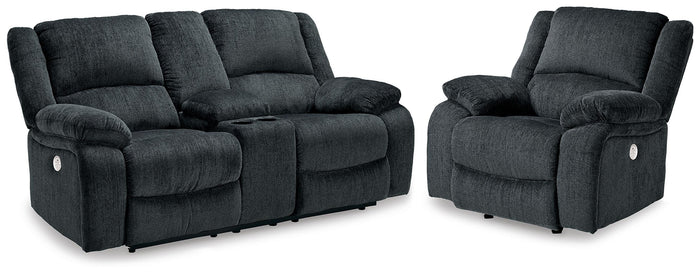 Vantor Power Reclining Loveseat and Power Recliner