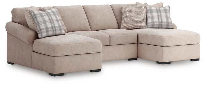 Cassaline 3-Piece Double Chaise Sectional II