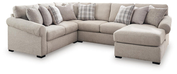 Bridgemont 4-Piece Sectional with Chaise