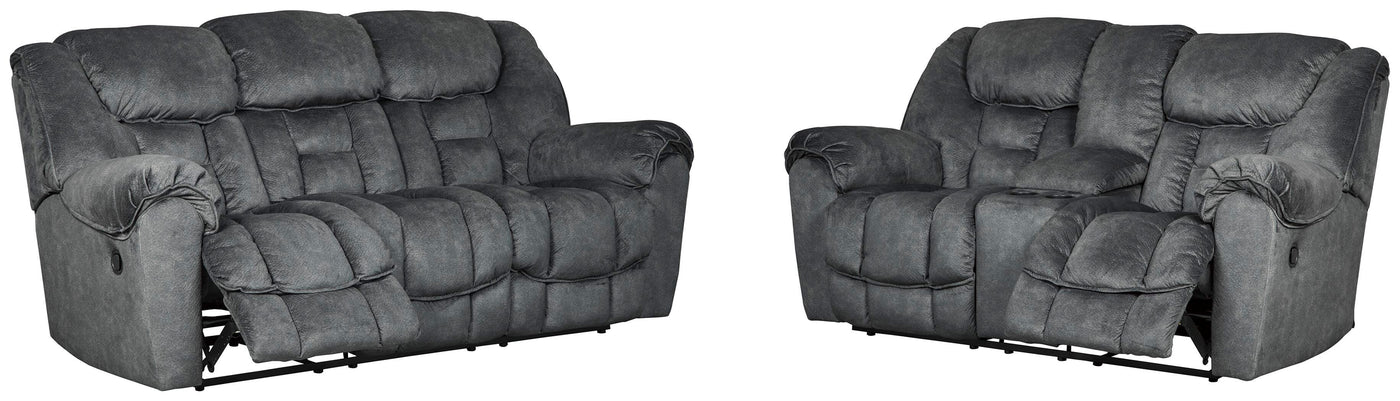 Capehorn Reclining Sofa and Loveseat
