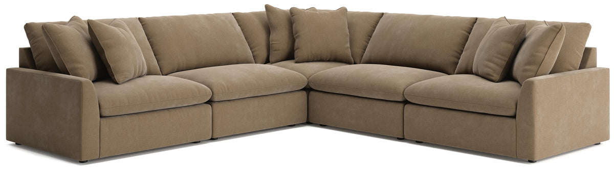 Belmoure 5-Piece Sectional in Sable