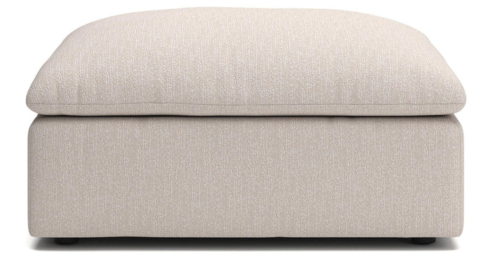 Belmoure Oversized Accent Ottoman in Oyster