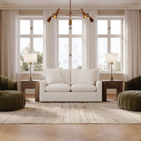 Belmoure Loveseat in Oyster
