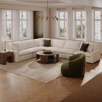 Belmoure 6-Piece Sectional in Oyster II