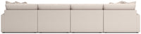 Belmoure 4-Piece Sectional Sofa in Oyster