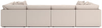 Belmoure 6-Piece Sectional in Oyster