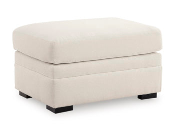 Vaudelle Ottoman in Pearl