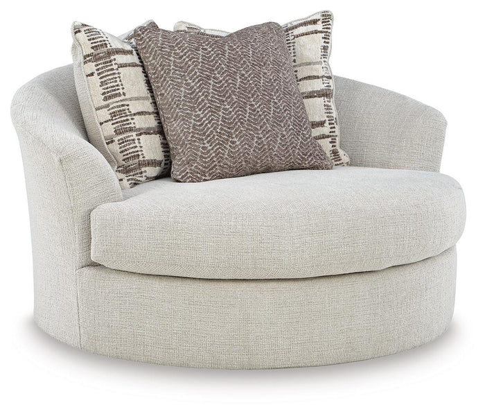 Tobin Oversized Swivel Accent Chair