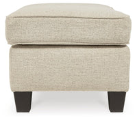 Yamba Chair and Ottoman in Natural