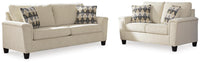 Yamba Sofa and Loveseat in Natural