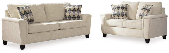 Yamba Sofa and Loveseat in Natural