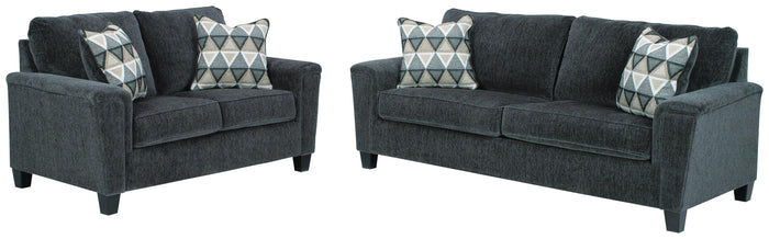 Yamba Sofa and Loveseat in Smoke