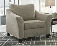 Delacourt Oversized Chair and Ottoman