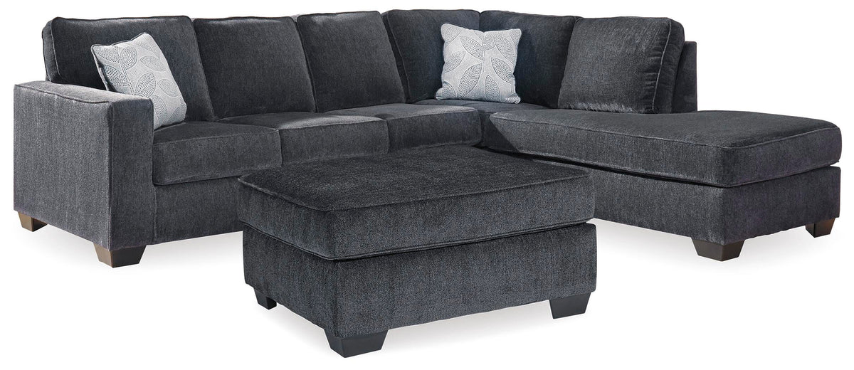 Rylo 2-Piece Sectional and Ottoman