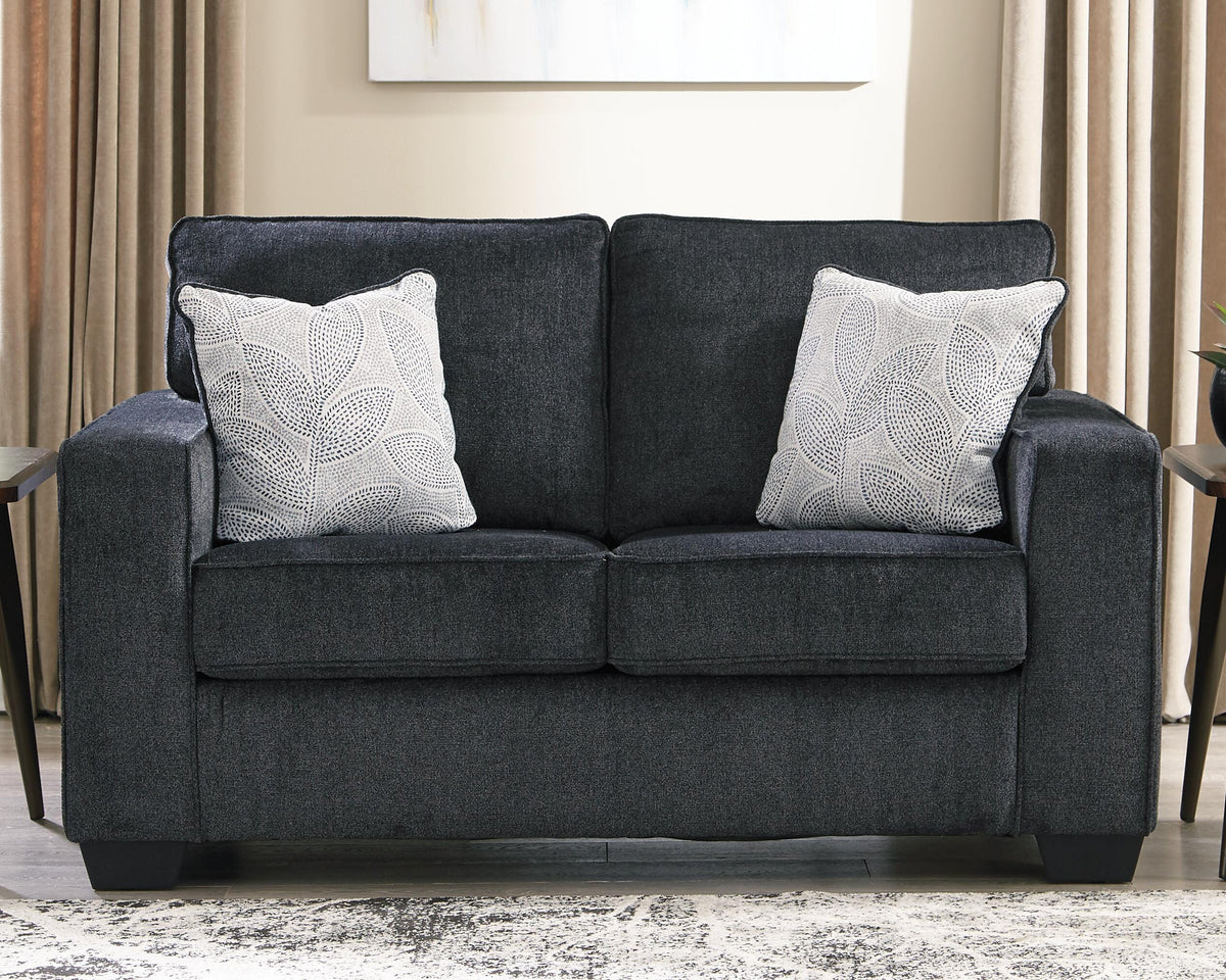 Rylo Loveseat in Slate