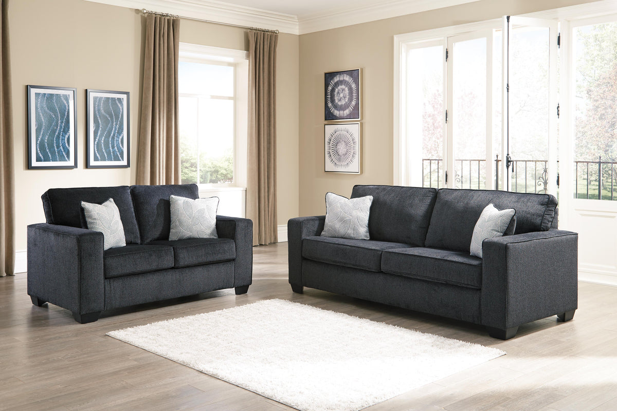 Rylo Loveseat in Slate