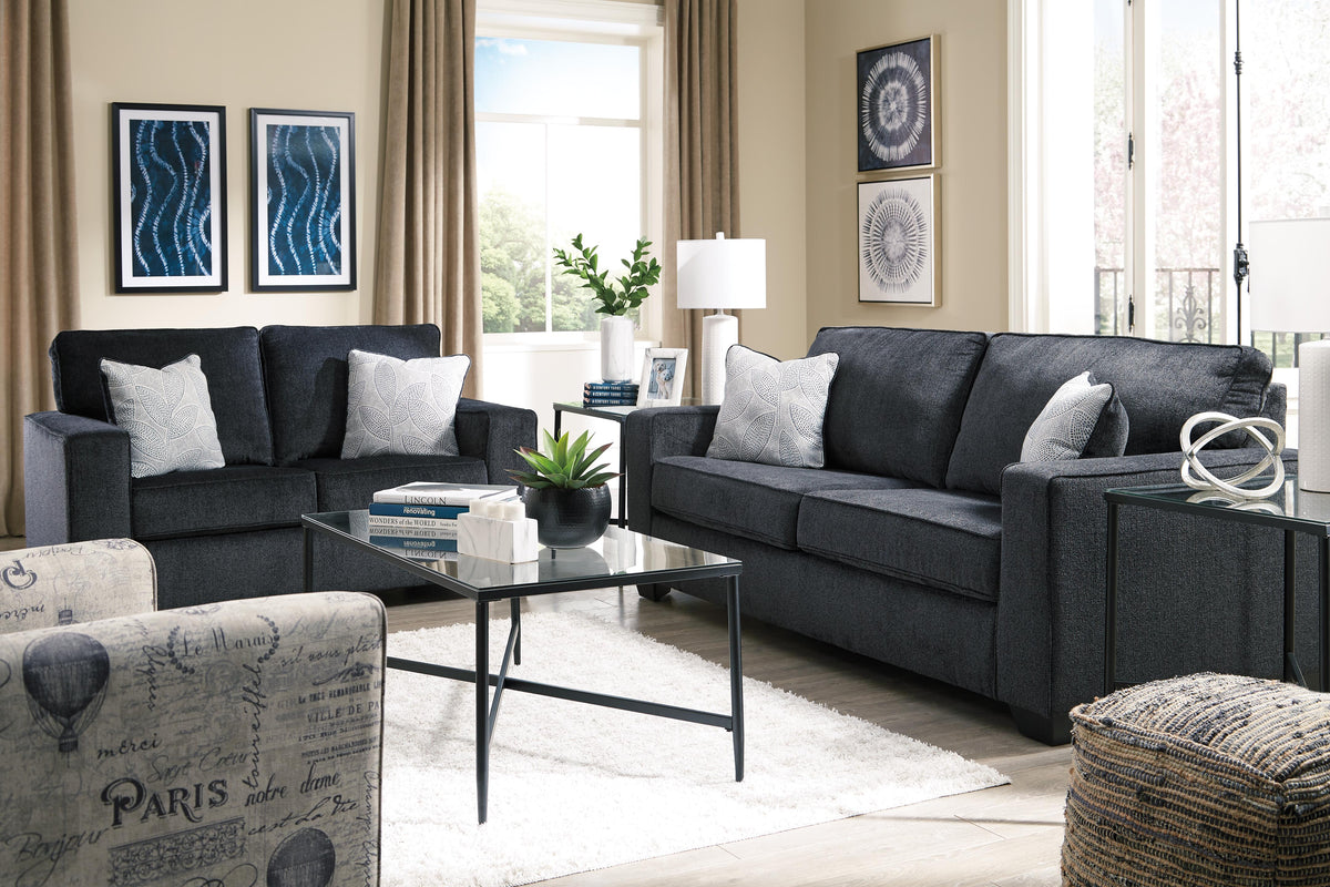 Rylo Loveseat in Slate