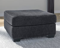 Rylo Chair and Ottoman in Slate II