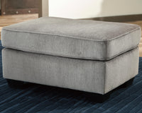 Rylo Ottoman in Alloy