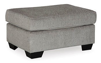 Rylo Ottoman in Alloy