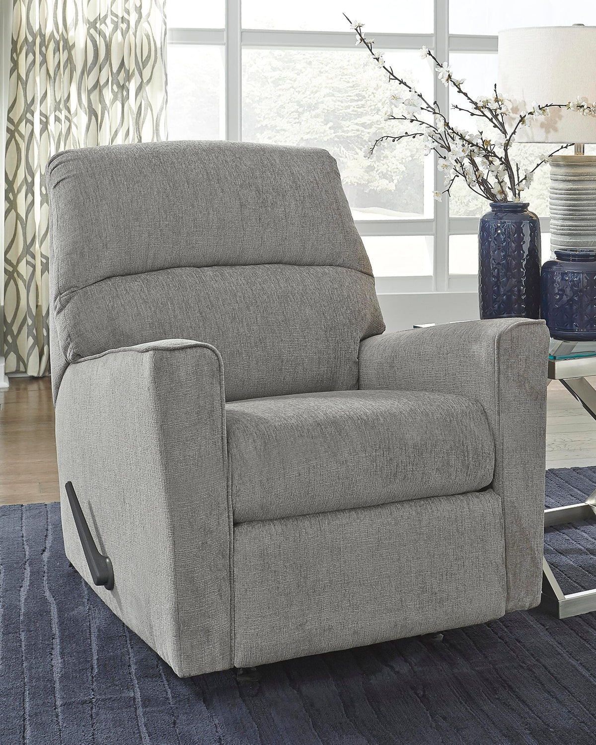 Rylo Recliner in Alloy