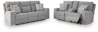 Vantar Power Reclining Sofa and Loveseat